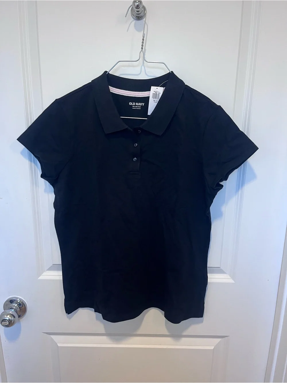 Old Navy Black School Uniform Polo
